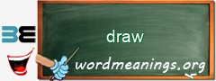 WordMeaning blackboard for draw